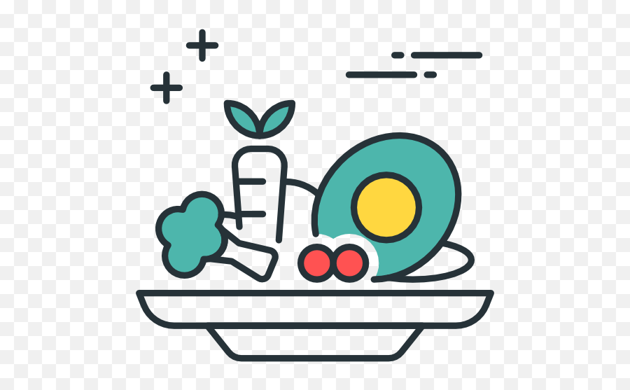 Healthy Food Free Icon - Healthy Food Free Icon 512x512 Png,Food Icon Vector Free