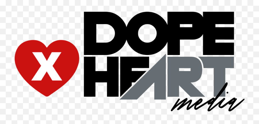 Download Hd Dope Heart Media Logo - Graphic Design Graphic Design Png,Dope Logo