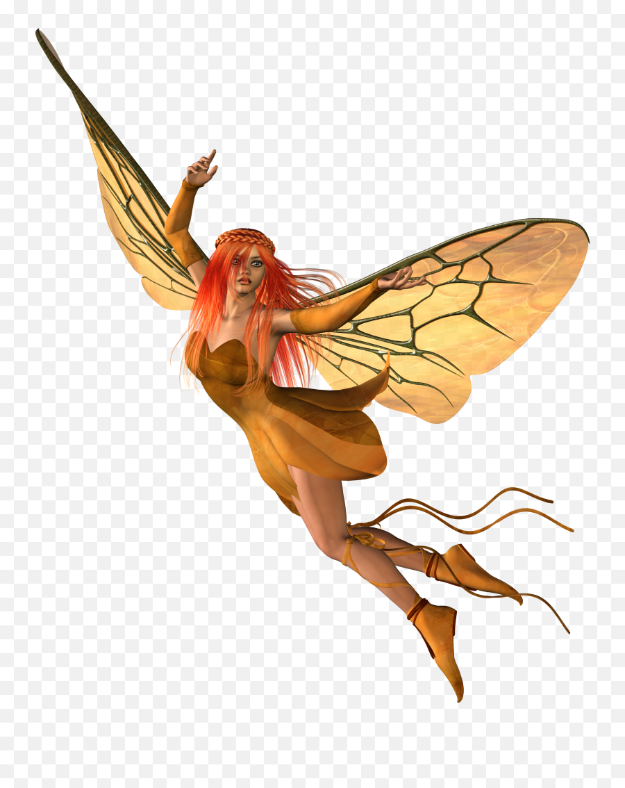 Fairy Golden Fairies Cartoon Clipart - 5018 Transparentpng Flying Fairy Png,Fairy Png Transparent
