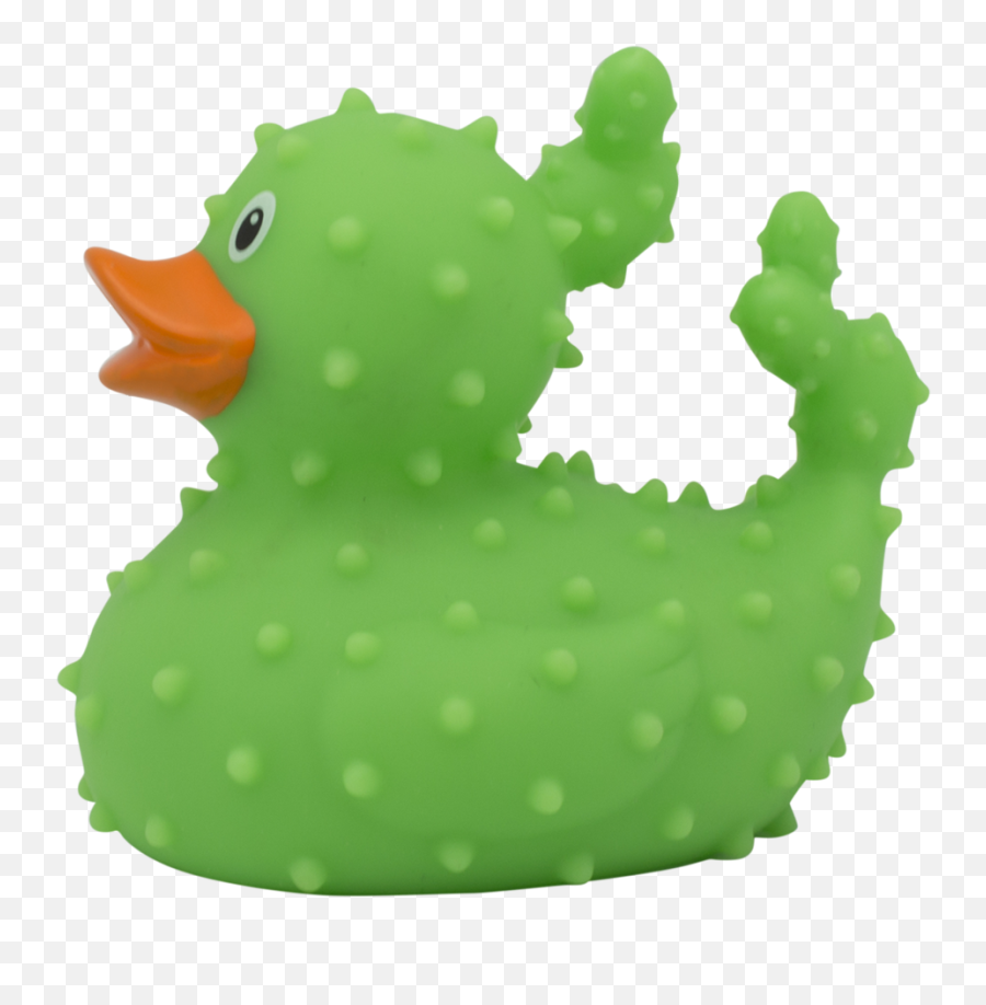 Download Hd Cactus Rubber Duck By Lilalu - Duck Transparent Rubber Duck Png,Rubber Duck Transparent Background