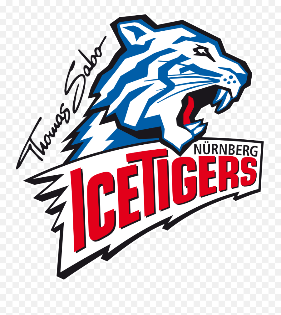 Thomas Sabo Ice Tigers Nürnberg Logo - Thomas Sabo Ice Tigers Png,Tiger Logo Png