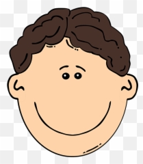 Boy Man Brown - Cartoon Boys Face png