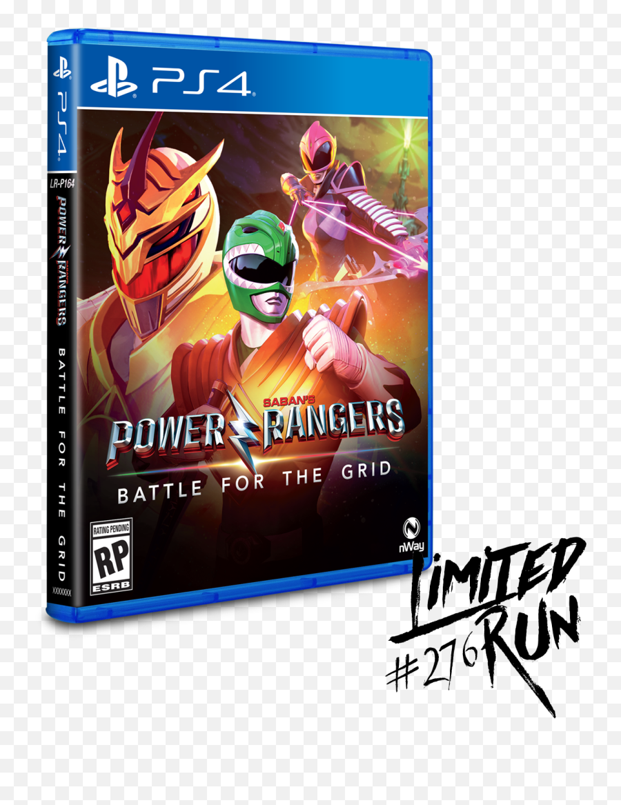 Limited Run 276 Power Rangers Battle For The Grid Ps4 Preorder - Power Rangers Battle For The Grid Ps4 Png,Power Ranger Png