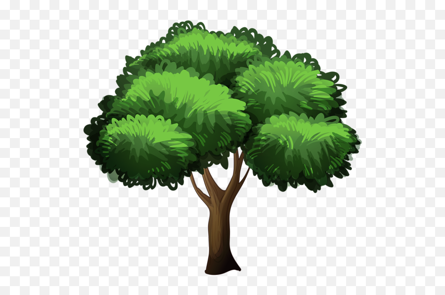 Cartoon Trees Png Picture - Trees Transparent Backgrounds,Cartoon Tree Png