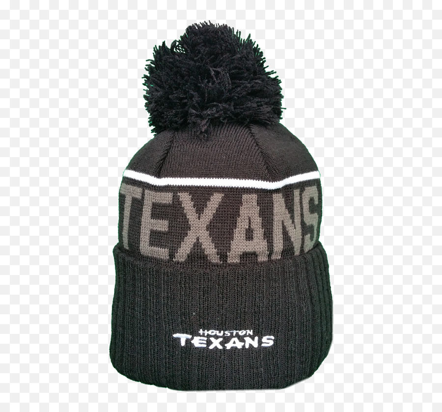 Houston Texans Fleece Lined Black Pom Toque - Beanie Png,Houston Texans Logo Images