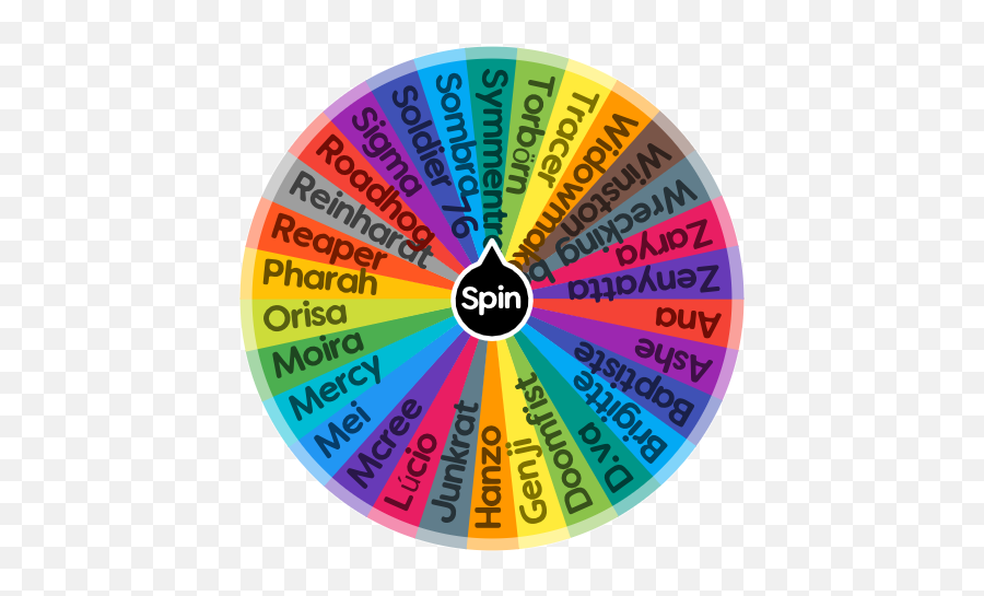 Overwatch Hero Selector Sigma Spin The Wheel App - Circle Png,Doomfist Png