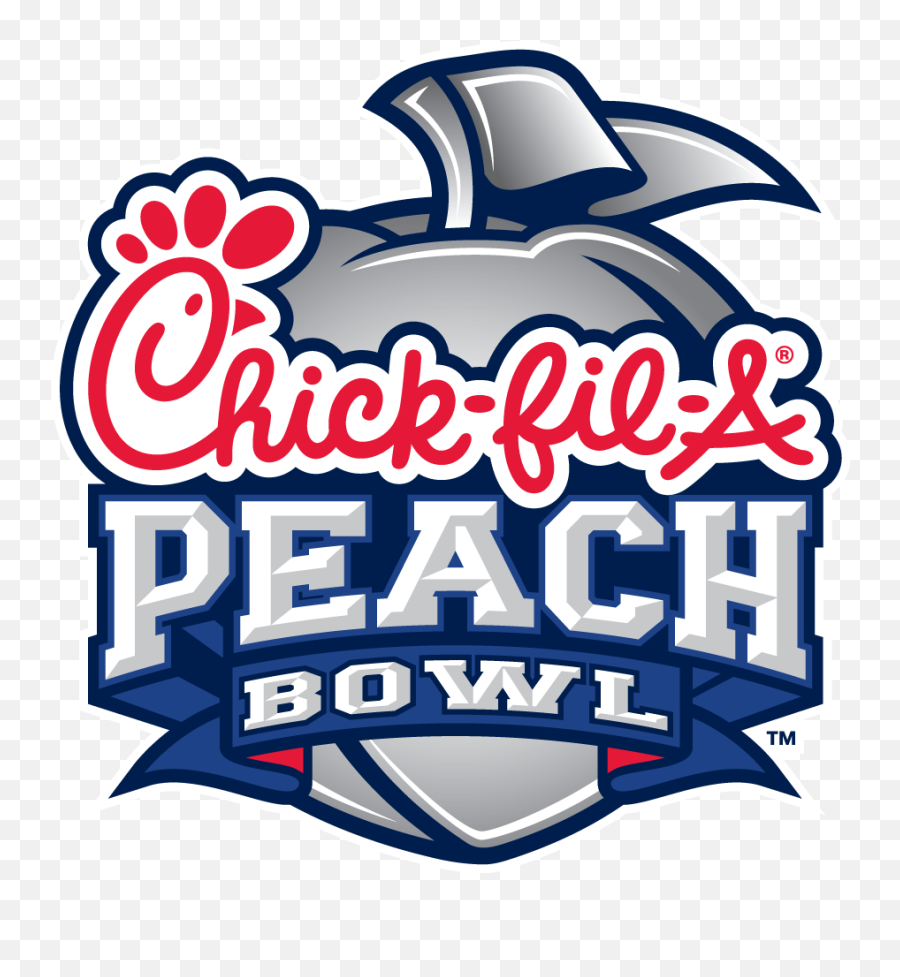 Chick Fil A Logo Png - Chick Fil A Peach Bowl 2018,Chick Fil A Logo Png