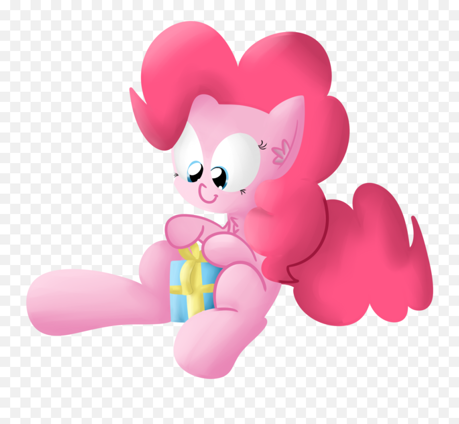 1063231 - Artistmrdegration Pinkie Pie Present Safe Cartoon Png,Present Transparent Background