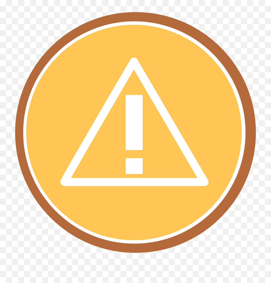 Triangle Area Text Png Clipart - Warning Icon Transparent,Risk Png