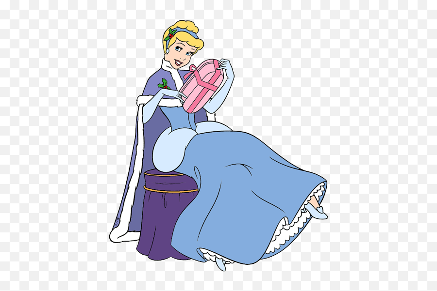 Princess Cinderella Clipart - Disney Princess Christmas Cinderella Png,Cinderella Png