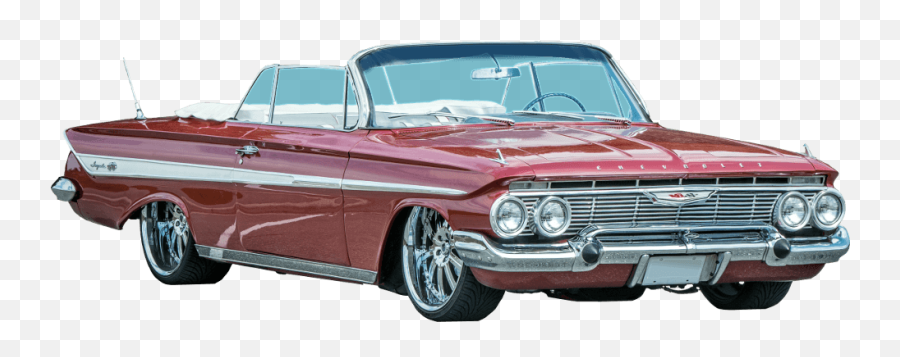 1961 Chevrolet Impala Ss Convertible - Buick Invicta Png,Impala Png