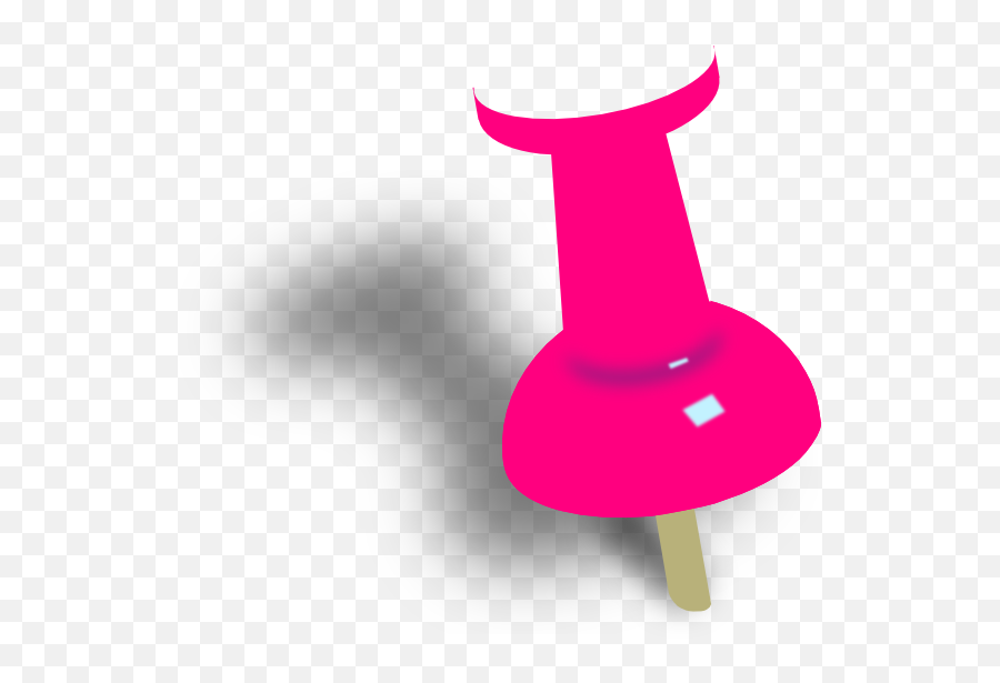Download Pink Thumbtack Png - Pink Clipart Push Pin,Push Pin Png