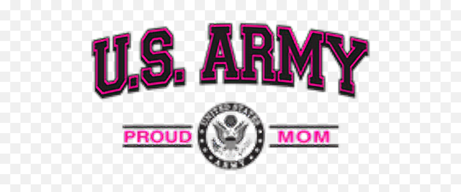 T Us Army Logo Proud Mom - Graphic Design Png,Us Army Logo Transparent