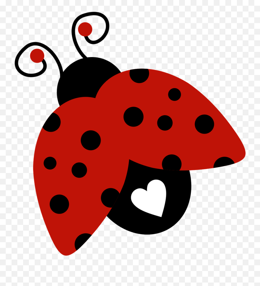 Minus Insect Clipart Png Baby Ladybug - Transparent Cute Ladybug Png,Ladybug Png