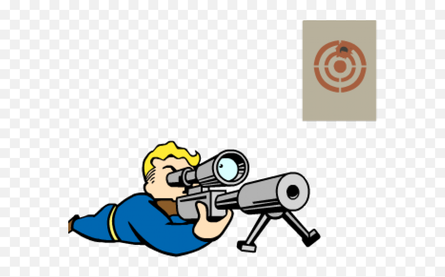 Fallout New Vegas Clipart - Fallout 4 Sniper Perk Png,Fallout New Vegas Png