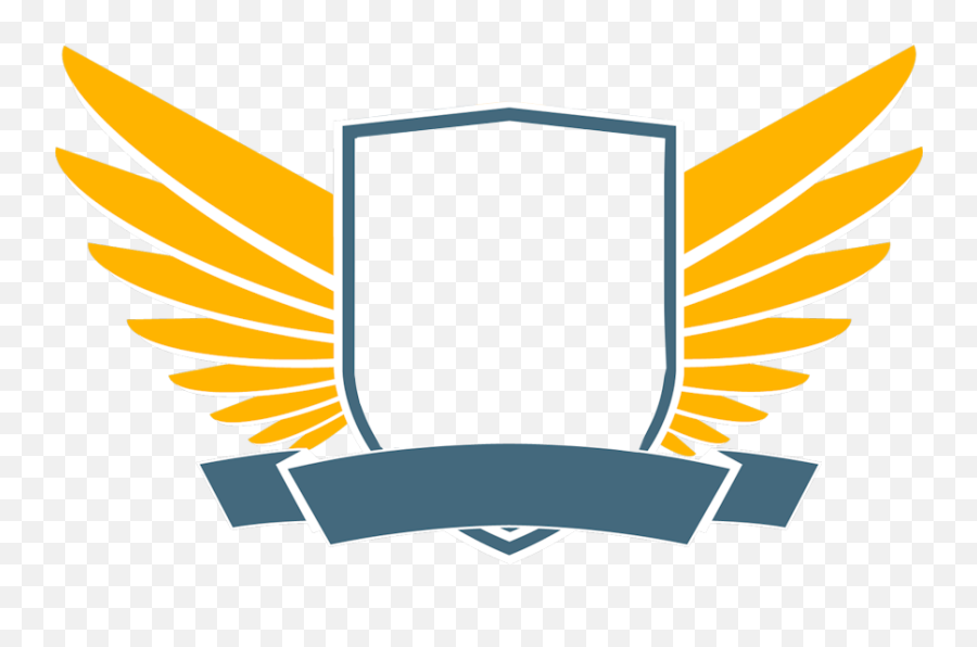 Wing Shield Logo Png Clipart - Logo Shield Vector Png,Wings Logo Png