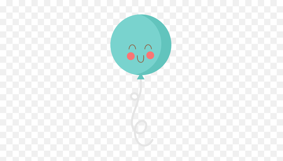 Large Cute Birthday Balloon Png Image - Clip Art,Birthday Balloon Png