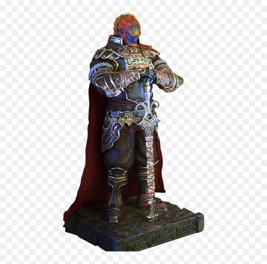 Download Hd Ganondorf Polystone Statue - Legend Of Zelda Twilight Princess Ganondorf Master Arts Statue Png,Ganondorf Png