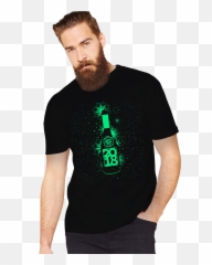 Menu0027s Glow In The Dark T - Shirt Man Png,T Shirt Png