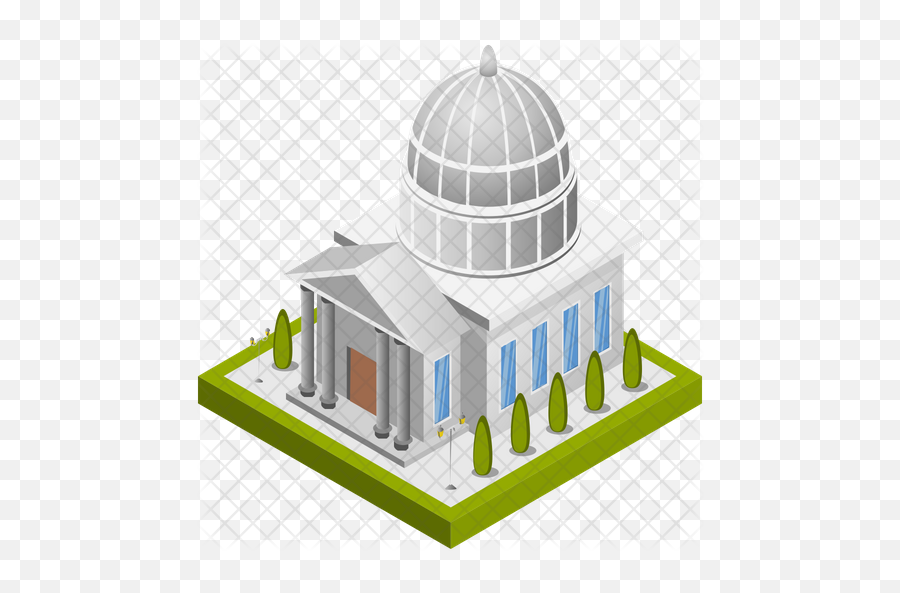 White House Icon - Dome Png,White House Transparent