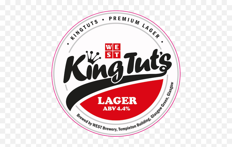 West Brewery King Tutu2019s Lager - Circle Png,King Tut Png