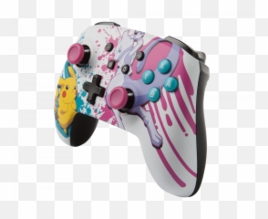 Nintendo Switch Trådløs Håndkontroll - Pikachu Vs Mewtwo Pro Controller Wireless Kr Pokemon png