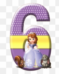 Download Princess Sofia The First Numbers Hd Png - High Resolution Sofia The First Png,Princesa Sofia Png