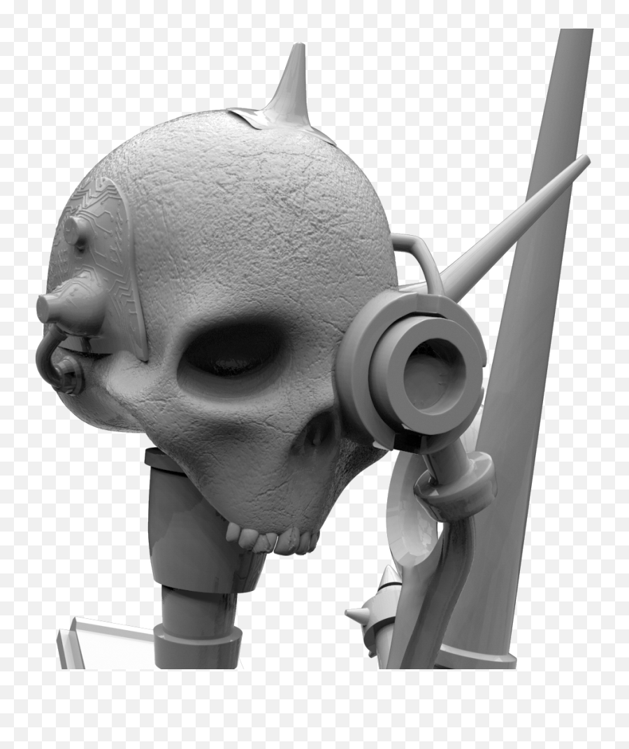 Recent 3d Modeling Projects U2013 Charles Kinter - Action Figure Png,3d Skull Png