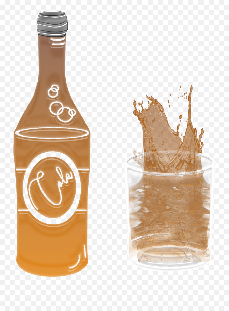 Cola Cup Of Coke Drink - Glass Bottle Png,Soda Cup Png