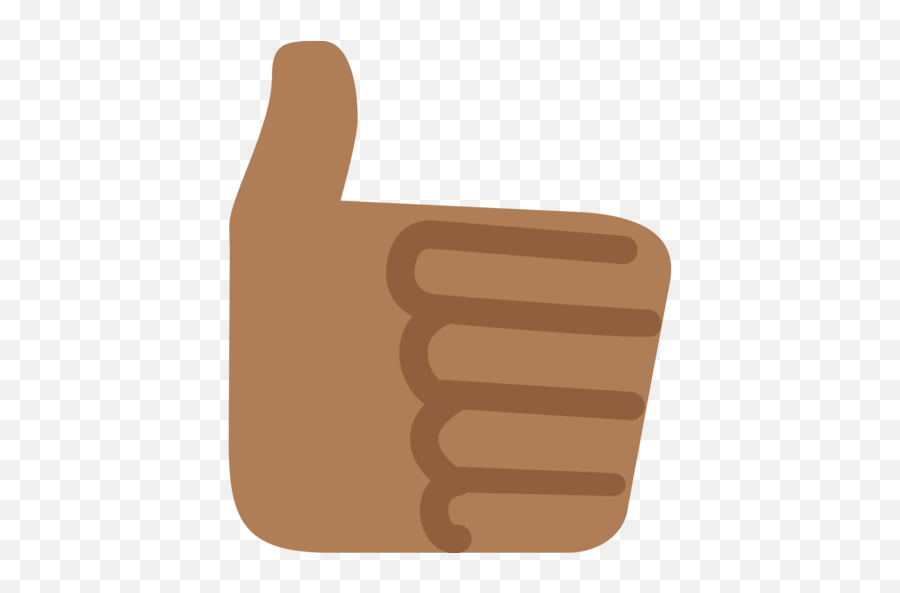 Medium - Hand Png,Emoji Thumbs Up Png