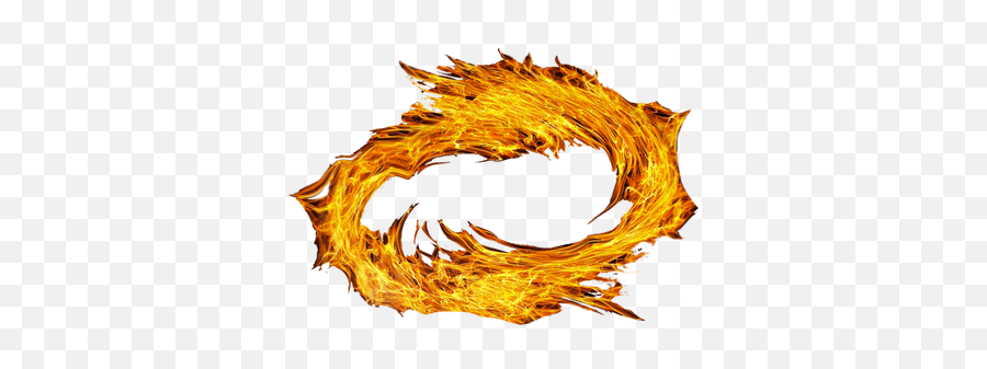 Spiral Of Fire Png Transparent - Fire Spiral Png,Flame Png Transparent
