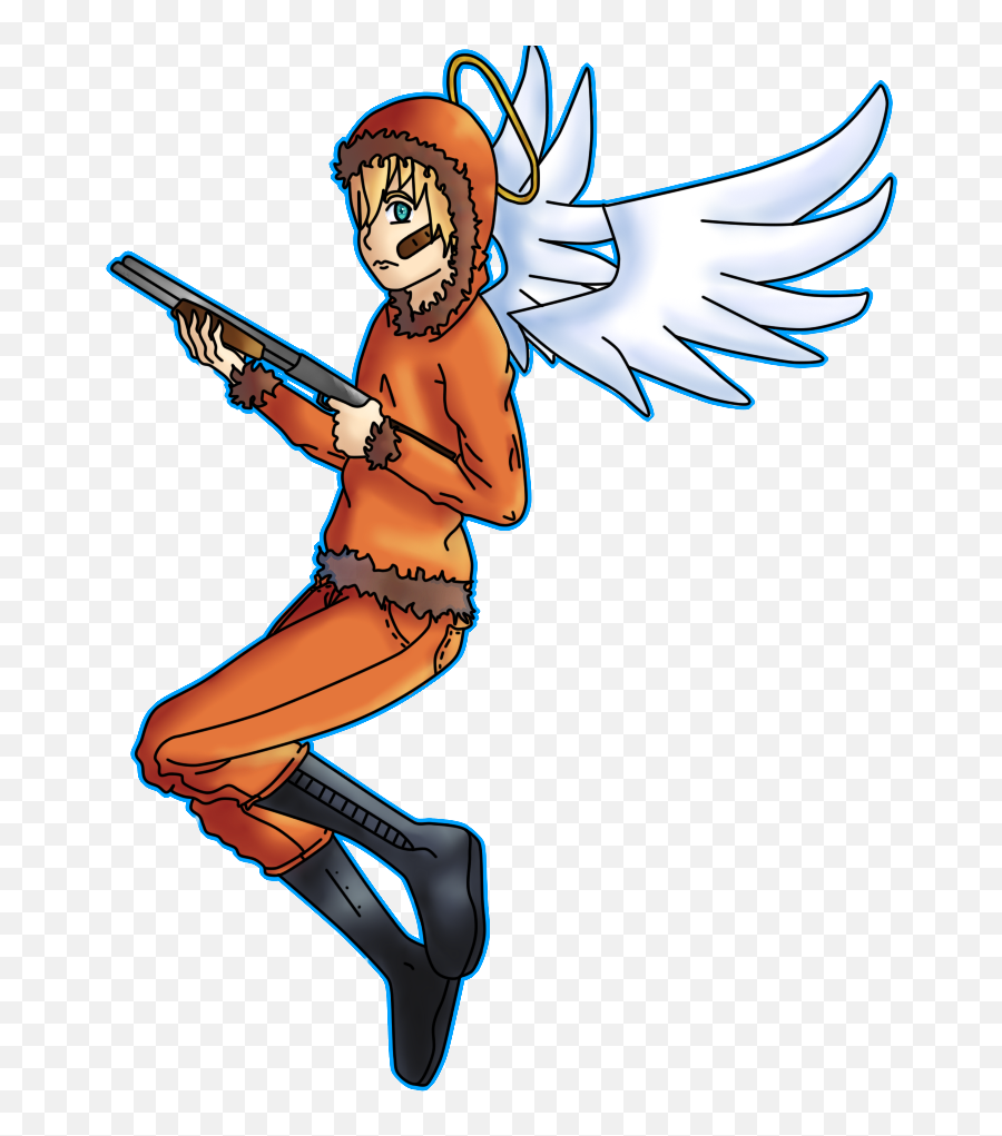 Sp Angel With A Shotgun Kenny Mccormic 918758 - Png Angel With A Shotgun,Shotgun Png
