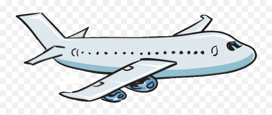 Transparent Background Airplane Clipart - Transparent Background Airplane Clipart Png,Fly Transparent Background
