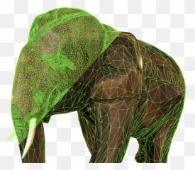 Creating Compact Models Lods - Animal Figure png