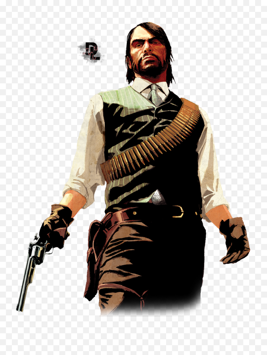 Red Dead Redemption Png - Red Dead Redemption Render,Red Dead Redemption 2 Logo Png