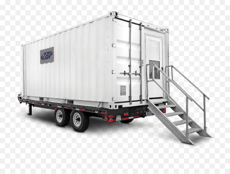 Laundry Trailer Porta Kleen - Portable Laundry Trailer Png,Trailer Png