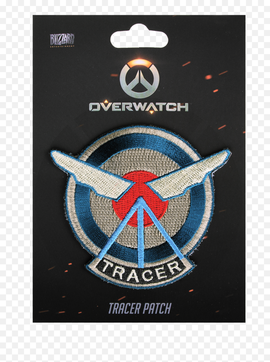 Overwatch Patch Tracer - Overwatch Embroidered Patch Png,Tracer Logo
