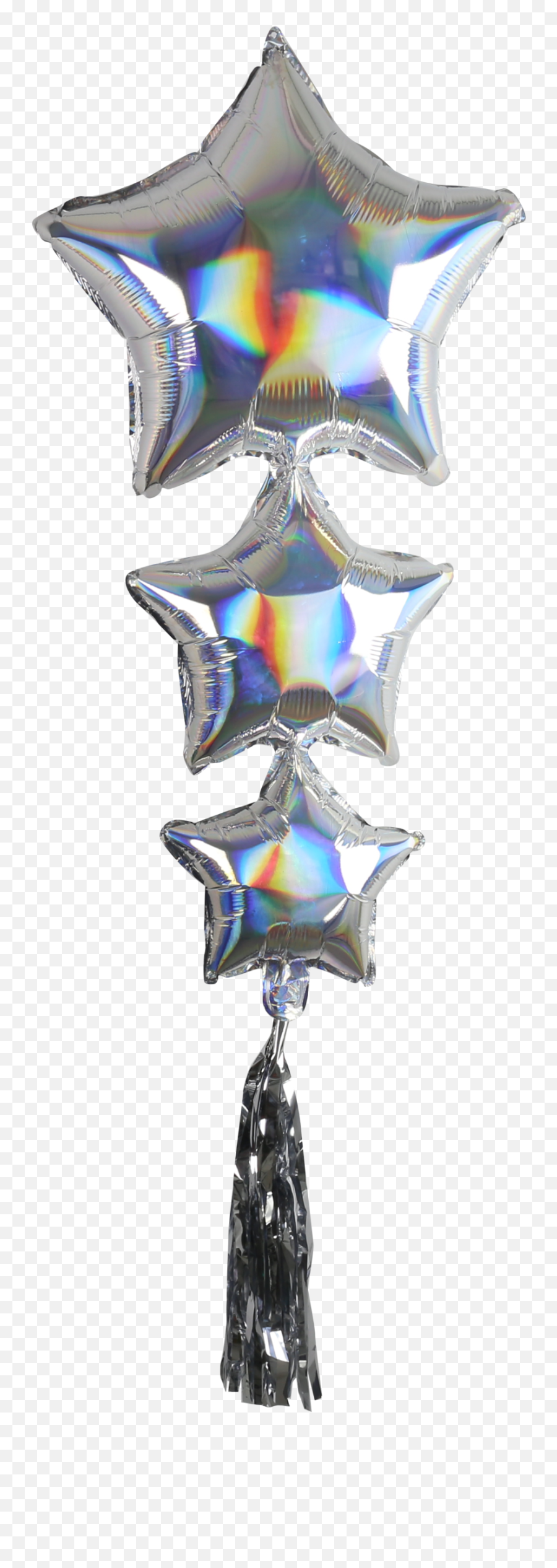 Large Star Tassels Foil Balloon Xonex - Vertical Png,Tassel Png