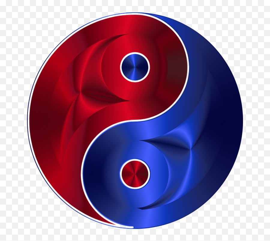 Yin Yang Eastern - Blue Yin Yang Symbol Png,Yin Yang Png