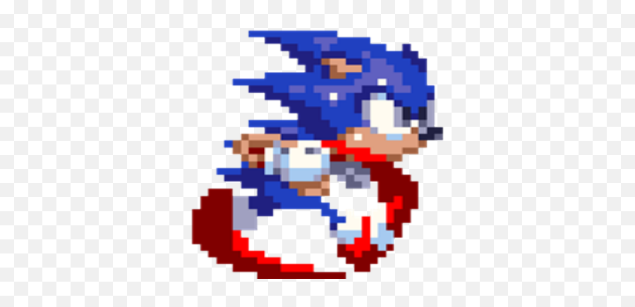 Sonic The Hedgehog Level Clicker Tynker - Sonic 1 Running Gif Png,Sonic Sprite Png