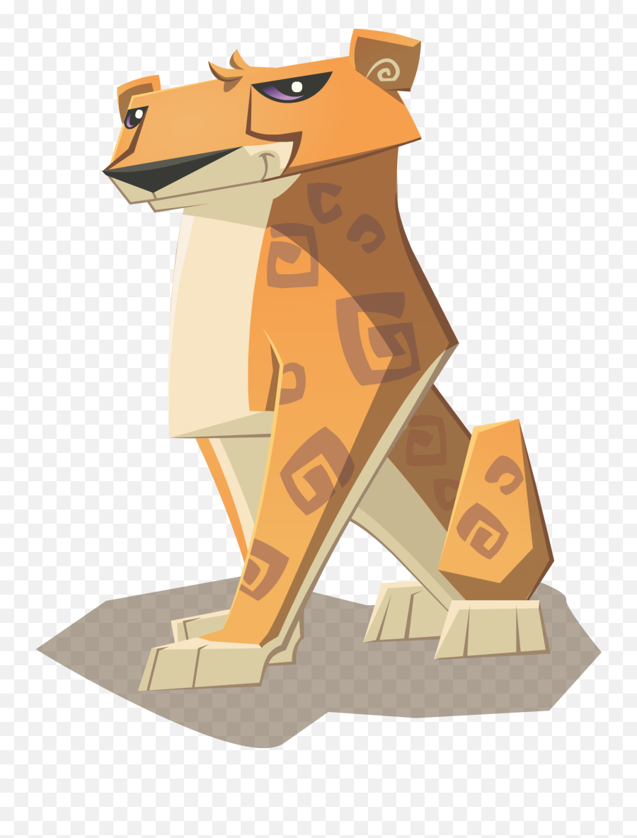 Cheetah Animal Jam Animals Transparent Cartoon - Jingfm Cheetah In Animal Jam Play Wild Png,Animal Jam Png