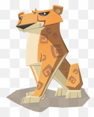 Cheetah Animal Jam Animals Transparent Cartoon - Jingfm Cheetah In Animal Jam Play Wild Png,Animal Jam Png