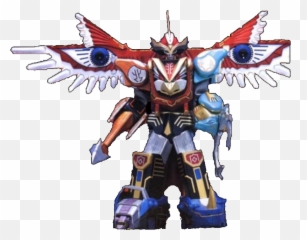 Download Isis Megazord U0026 Gaoicarus - Zyuoh Ninnin Super Power Rangers Wild Force Isis Megazord Png,Super Sentai Logo