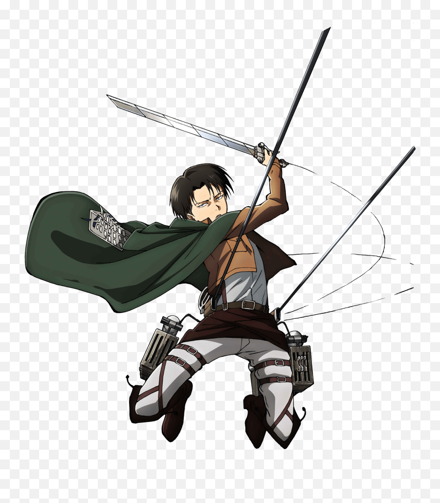 New Levi Official Art For Ehime - Attack On Titan Swinging Png,Levi Png