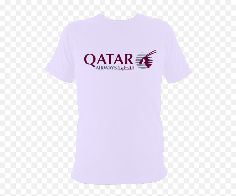 Qtr Qatar Airways Logo T - Singapore Airlines T Shirt Png,Qatar Airways Logo