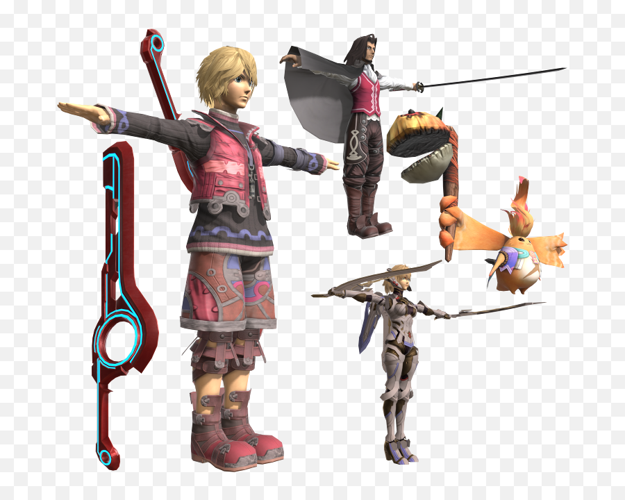 Super Smash Bros - Smash Ultimate Shulk Model Png,Shulk Png