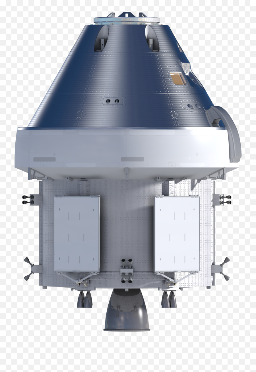 Final Assembly For First Orion Spacecraft Starting During - Orion Capsule Side View Png,Spacecraft Png