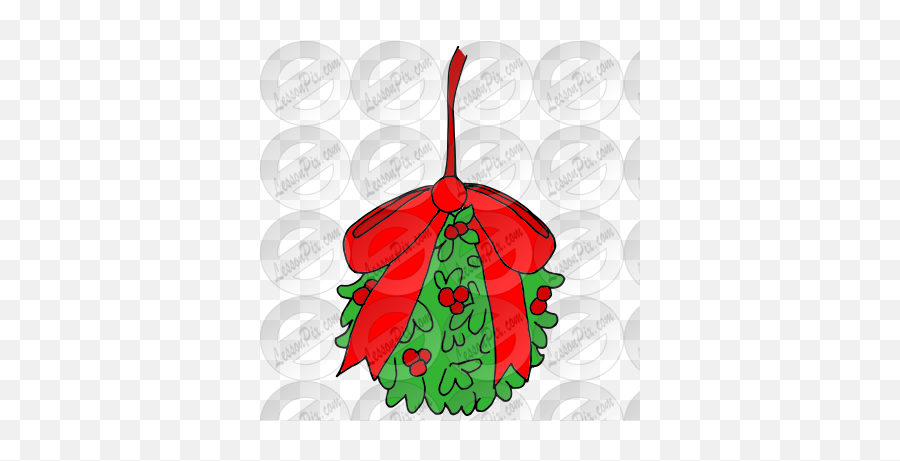 Mistletoe Picture For Classroom Therapy Use - Great For Holiday Png,Mistle Toe Png