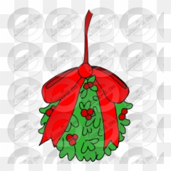 Mistletoe Picture For Classroom Therapy Use - Great For Holiday Png,Mistle Toe Png