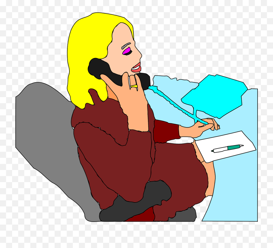 Receptionist Office Lady Png Picpng - Office Clip Art,Receptionist Png